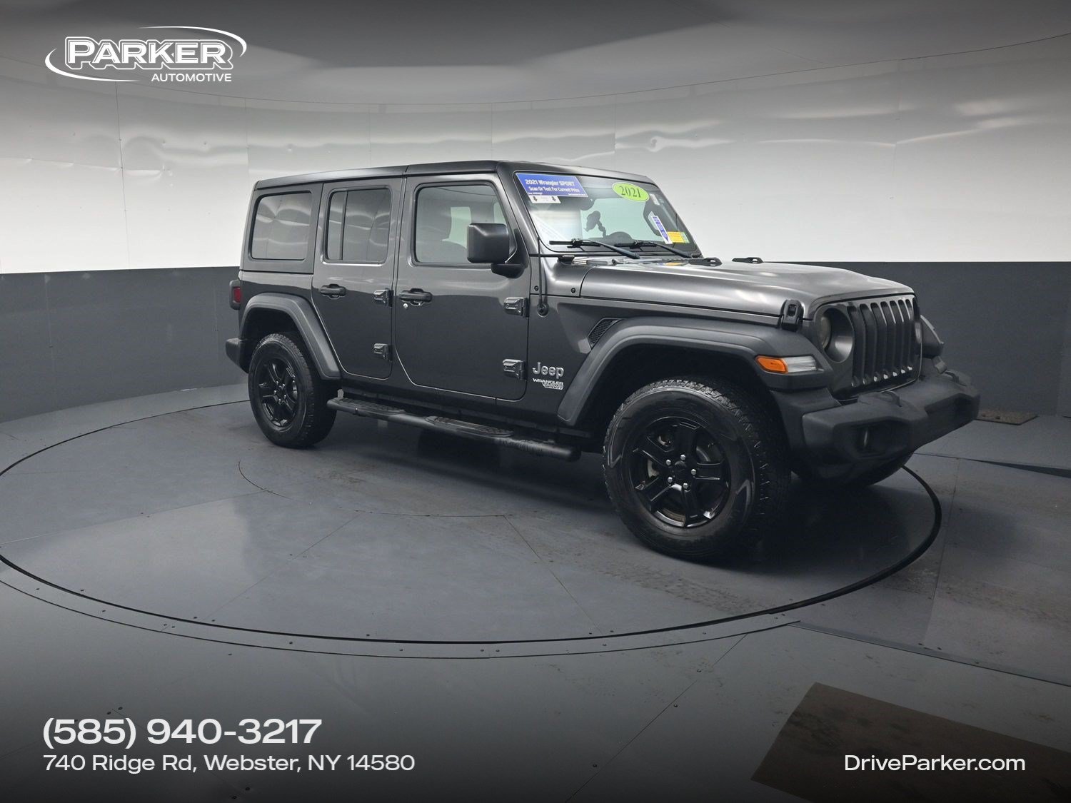 Used 2021 Jeep Wrangler Unlimited Sport AWD/4WD image 1