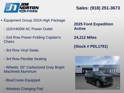 Used 2025 Ford Expedition Active AWD/4WD image 11