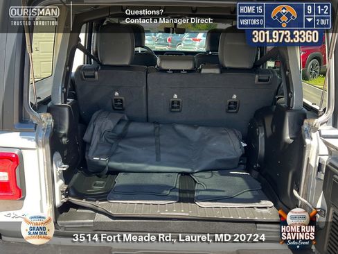 Used 2023 Jeep Wrangler Unlimited Sahara AWD/4WD image 20