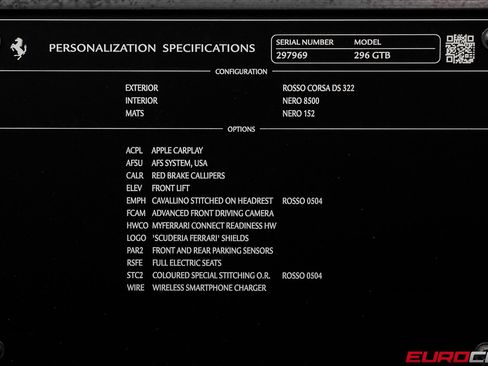 Used 2023 Ferrari 296 GTB image 11