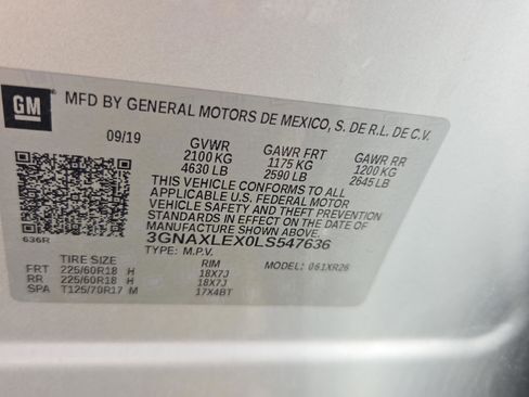 Used 2020 Chevrolet Equinox LT image 16