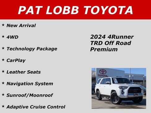 Used 2024 Toyota 4Runner TRD Off-Road Premium w/ Moonroof Package image 37