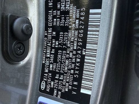Used 2015 Kia Sorento SX AWD/4WD image 27