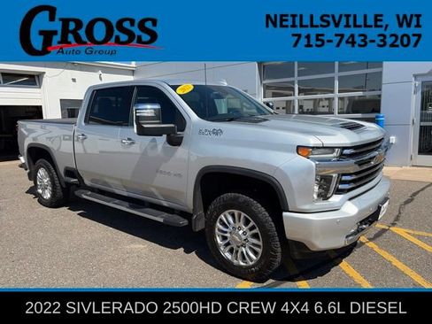 Used 2022 Chevrolet Silverado 2500 High Country w/ Safety Package II AWD/4WD image 1