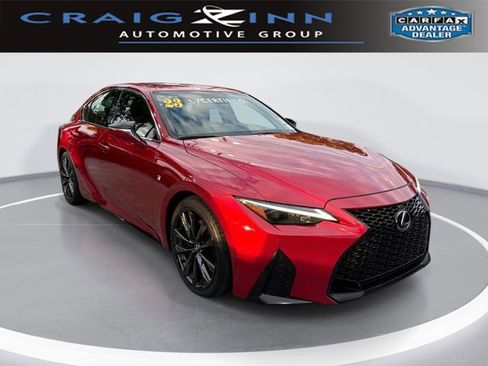 Certified 2023 Lexus IS 350 F Sport w/ Navigation Package image 1
