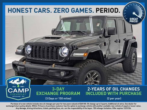 Used 2024 Jeep Wrangler Unlimited Rubicon 392 AWD/4WD image 1