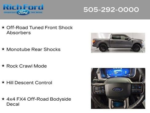 Used 2025 Ford F150 Platinum w/ FX4 Off-Road Package AWD/4WD image 24