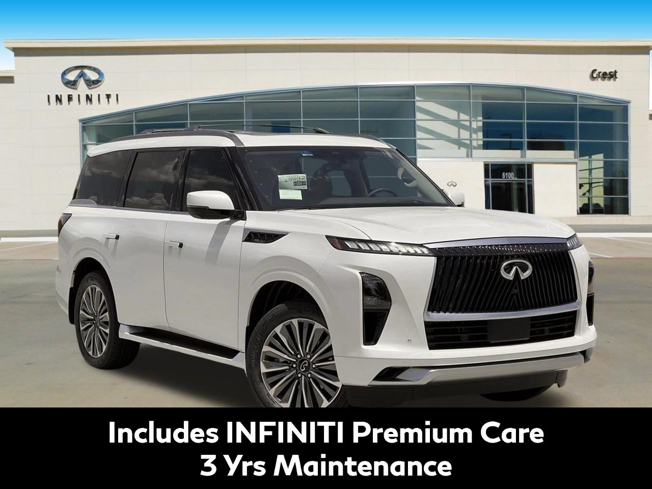 New 2027 INFINITI QX80 Luxe w/ Cargo Package RWD image 1
