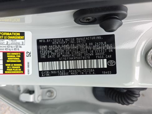 Used 2023 Toyota Camry SE FWD image 33