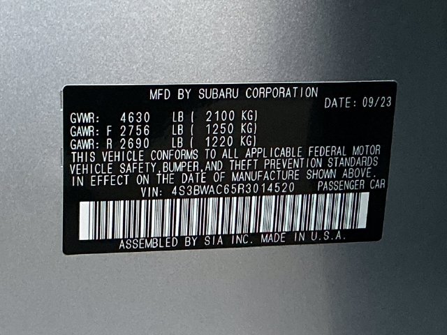 Used 2024 Subaru Legacy Premium AWD/4WD image 32
