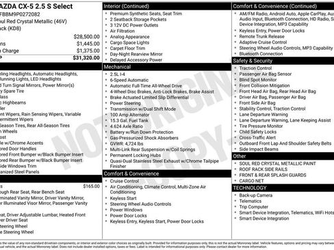 Used 2023 MAZDA CX-5 AWD 2.5 S w/ Select Package image 3