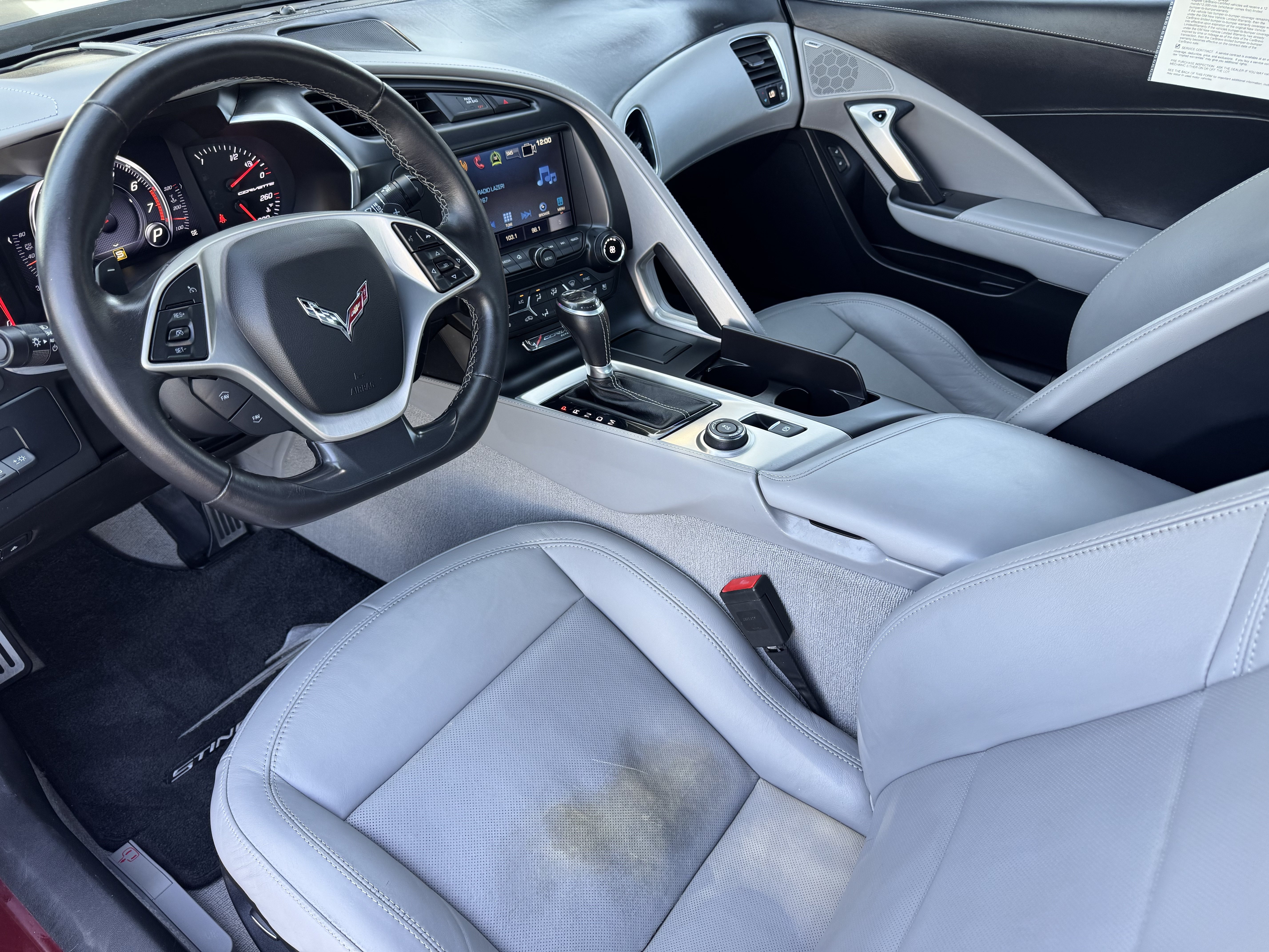 Certified 2016 Chevrolet Corvette Stingray Coupe w/ 3LT Preferred Equipment Group RWD image 9