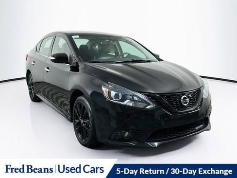 Used 2018 Nissan Sentra SR w/ SR Midnight Edition Package FWD image 1