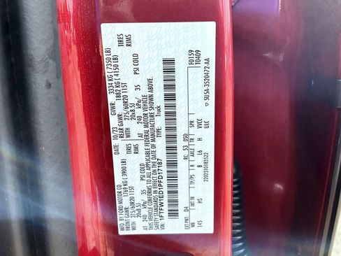 Used 2023 Ford F150 Lariat w/ Equipment Group 502A High AWD/4WD image 27