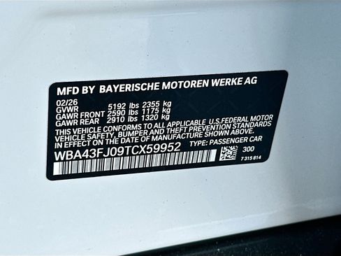 New 2026 BMW 530i w/ M Sport Package RWD image 27