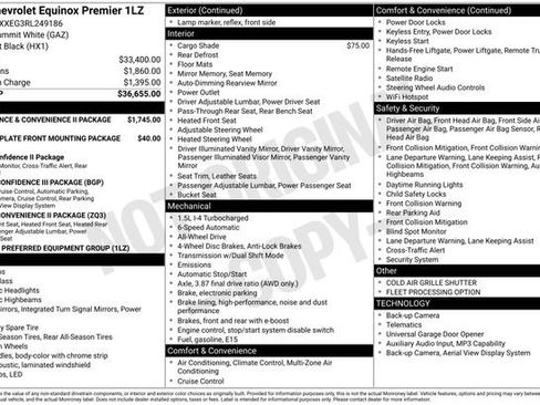 Used 2024 Chevrolet Equinox Premier AWD/4WD image 31