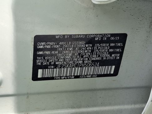 Used 2023 Subaru Forester Limited w/ Popular Package #2 AWD/4WD image 29