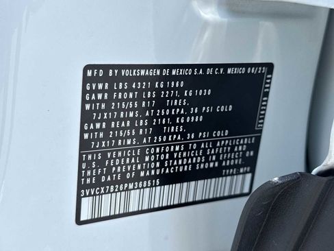 Certified 2023 Volkswagen Taos S FWD image 41