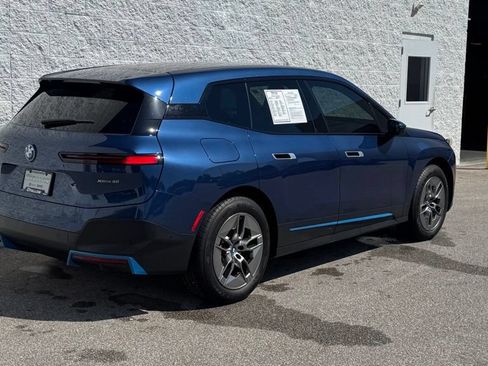 Used 2023 BMW iX xDrive50 w/ BMW I Signature Blue Package AWD/4WD image 3