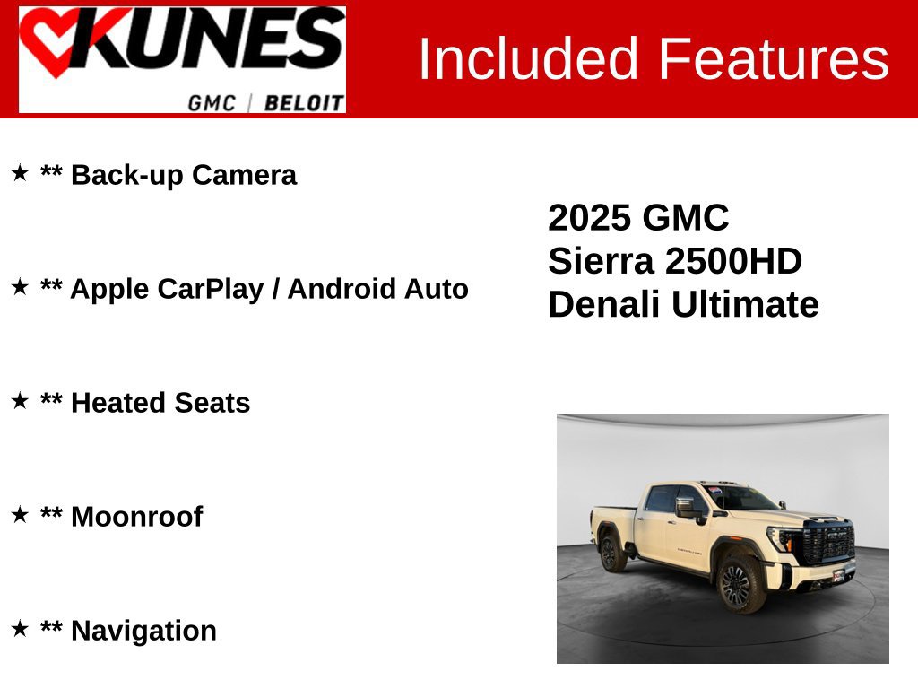 Used 2025 GMC Sierra 2500 Denali Ultimate AWD/4WD image 2