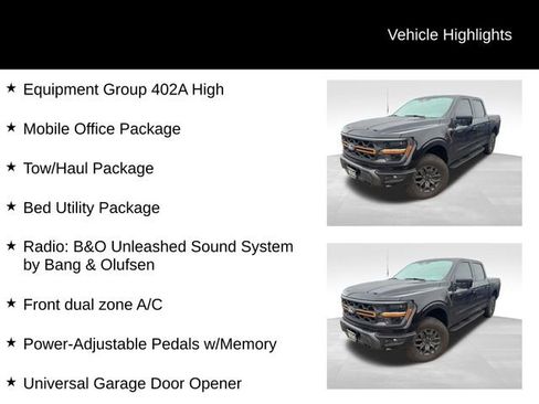 Used 2025 Ford F150 Tremor w/ Equipment Group 402A High AWD/4WD image 8