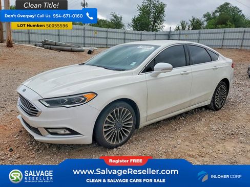 Used 2017 Ford Fusion SE w/ Fusion SE Technology Package FWD image 1