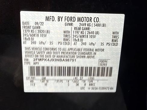 Used 2022 Ford Edge SEL w/ Convenience Package AWD/4WD image 29