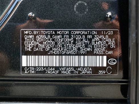 Used 2024 Lexus LS 500 AWD w/ Interior Upgrade Package image 66