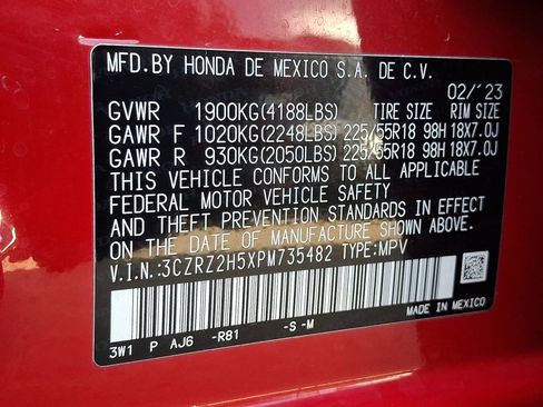 Used 2023 Honda HR-V Sport image 27