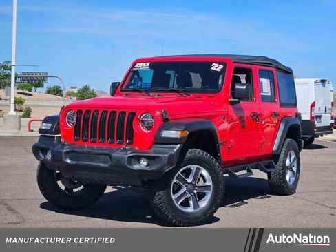 Used 2022 Jeep Wrangler Unlimited Sport image 1
