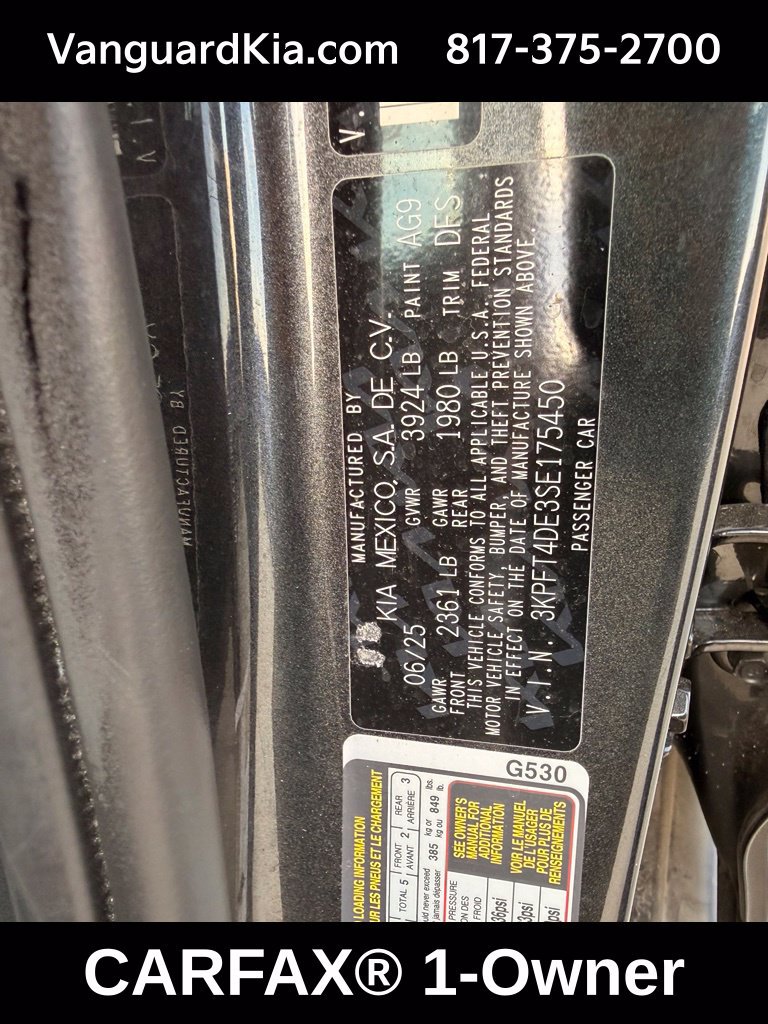 Certified 2025 Kia K4 FWD image 21