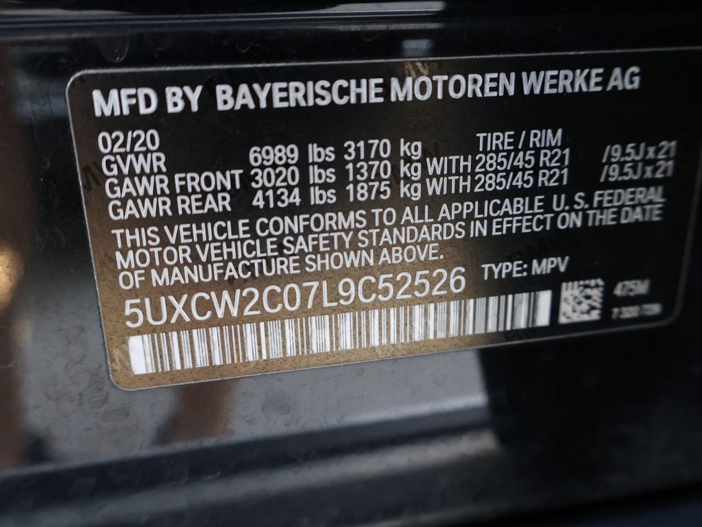Used 2020 BMW X7 xDrive40i w/ Premium Package AWD/4WD image 46