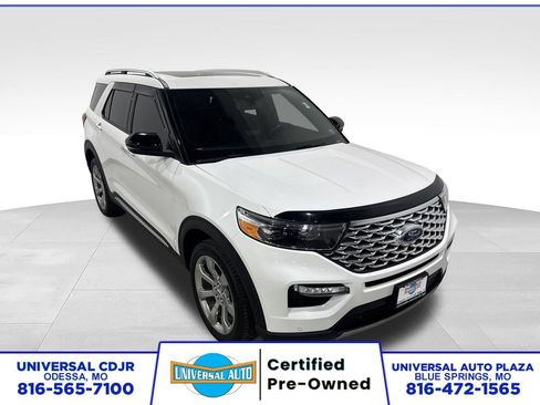Used 2020 Ford Explorer Platinum w/ Premium Technology Package AWD/4WD image 1