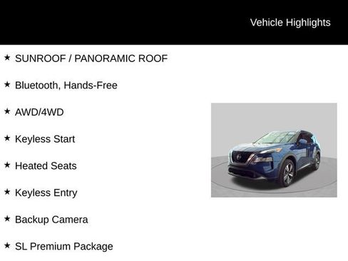 Used 2023 Nissan Rogue SL w/ SL Premium Package AWD/4WD image 9