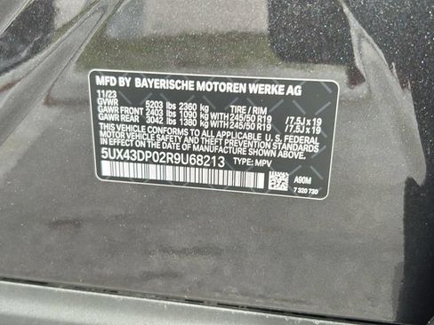 Used 2024 BMW X3 sDrive30i RWD image 52