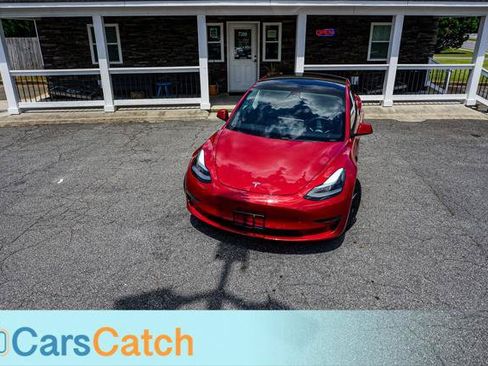Used 2021 Tesla Model 3 Long Range AWD/4WD image 3