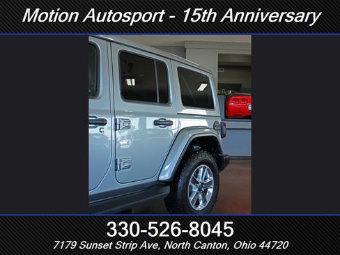 Used 2021 Jeep Wrangler Unlimited Sahara w/ LED Lighting Group AWD/4WD image 52