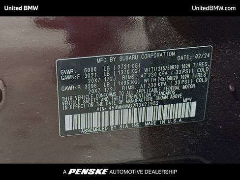 Used 2024 Subaru Ascent Touring AWD/4WD image 16