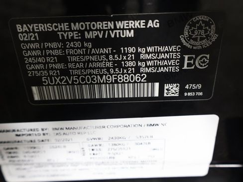 Used 2021 BMW X4 M40i image 56