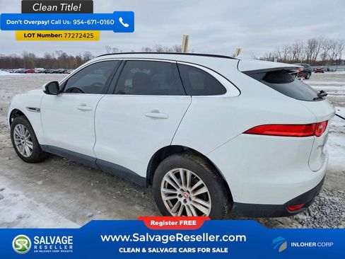 Used 2017 Jaguar F-PACE Prestige image 3