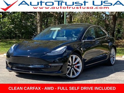 Used 2019 Tesla Model 3 Performance image 1