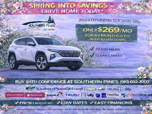 Used 2023 Hyundai Tucson SEL FWD image 2
