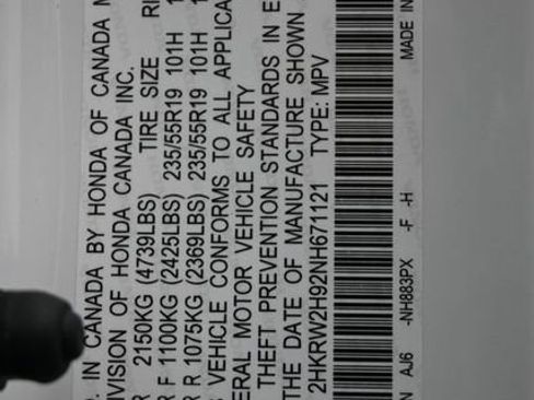 Used 2022 Honda CR-V Touring image 44