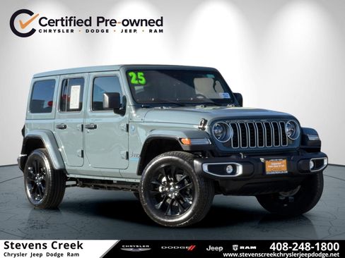 Certified 2025 Jeep Wrangler Unlimited Sahara w/ Safety Group image 1