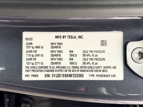 Used 2022 Tesla Model 3 Long Range image 26