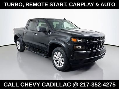 Used 2021 Chevrolet Silverado 1500 Custom w/ LPO, Dark Essentials Package
