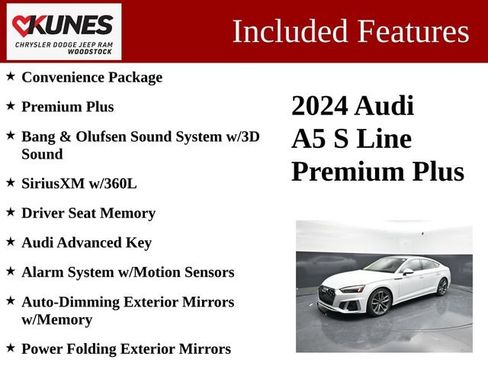 Used 2024 Audi A5 2.0T Premium Plus AWD/4WD image 3