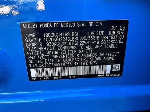 New 2026 Honda HR-V Sport image 21