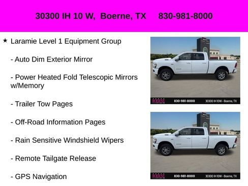 Used 2024 RAM 2500 Laramie w/ Safety Group AWD/4WD image 17