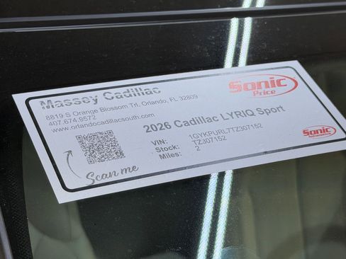 New 2026 Cadillac Lyriq Sport image 22